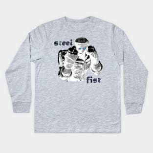 ATOM Steel Fist Kids Long Sleeve T-Shirt